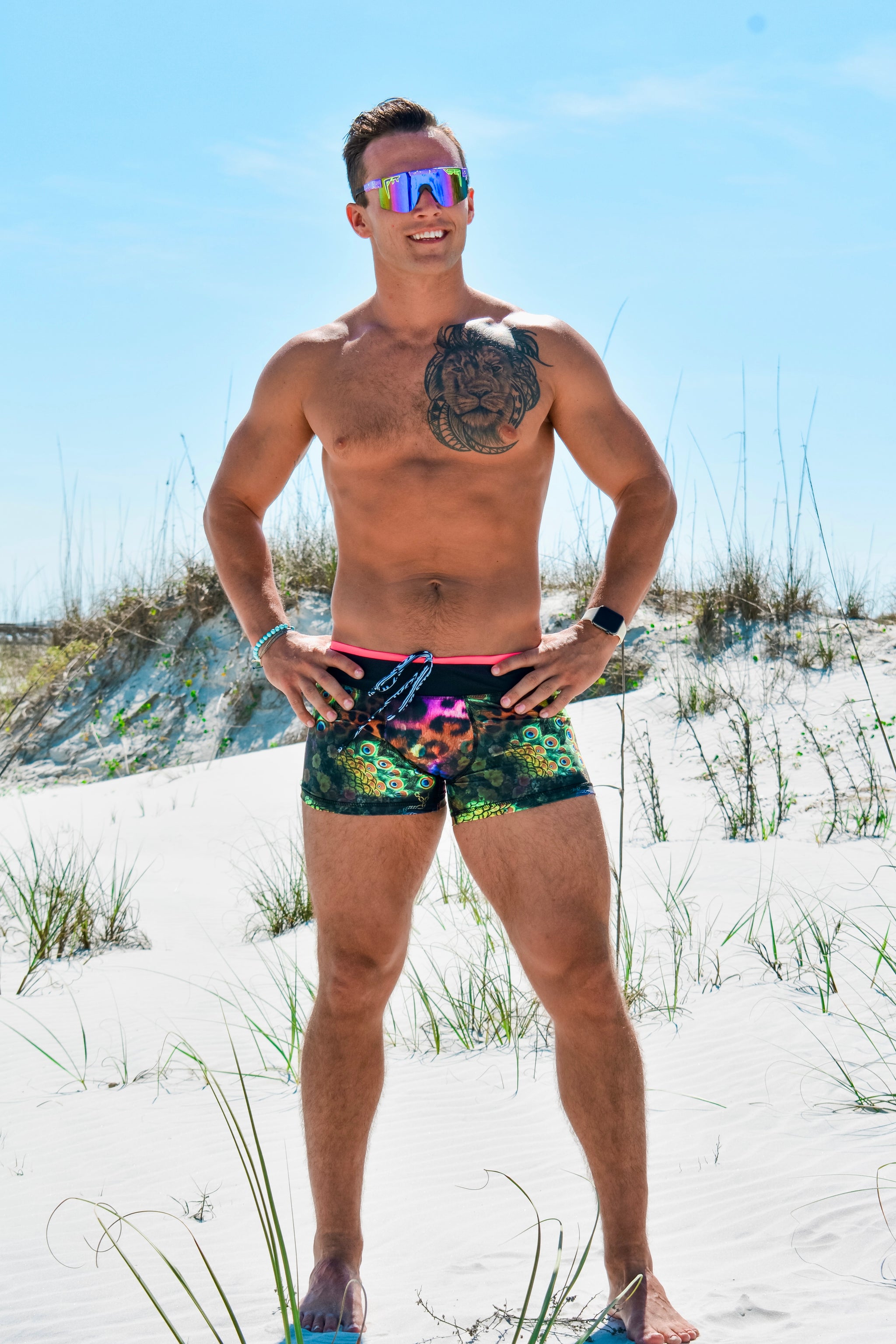 Savage Swim Get Custom Men s Swimwear With Our DUKES Shorties SavageSwim